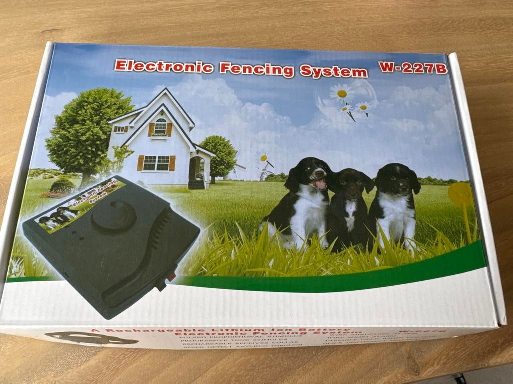 Draadloos Hek & Blafstop Hondentrainer Nieuw, Dieren en Toebehoren, Ophalen of Verzenden, Nieuw