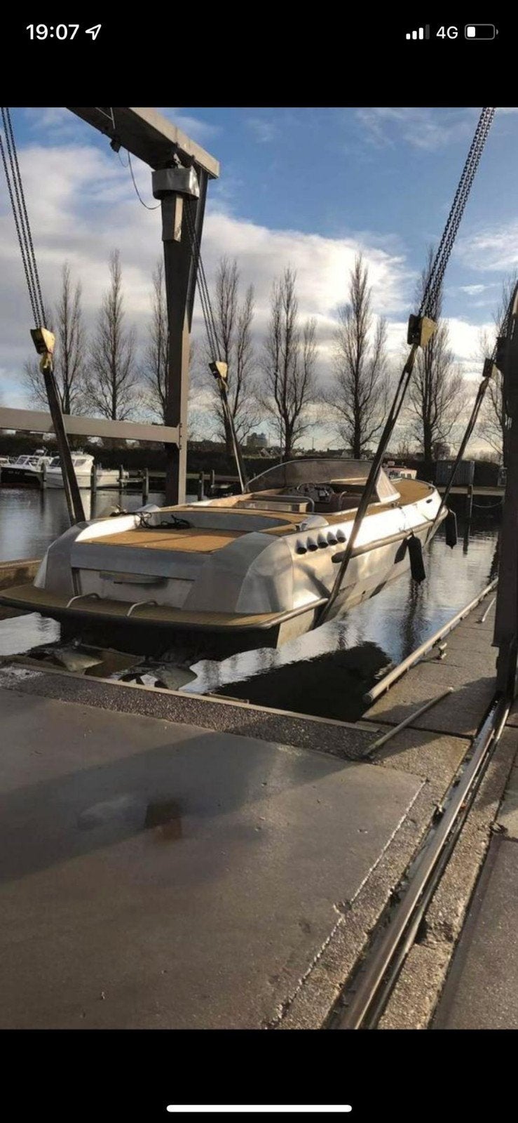 speedboot, Ophalen