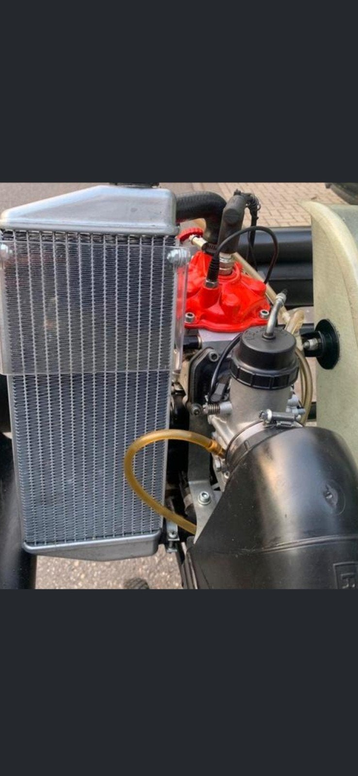 CRG Kart met Rotax Max125cc  motor + electrisch pitkar!!, Ophalen, Gebruikt, Kart