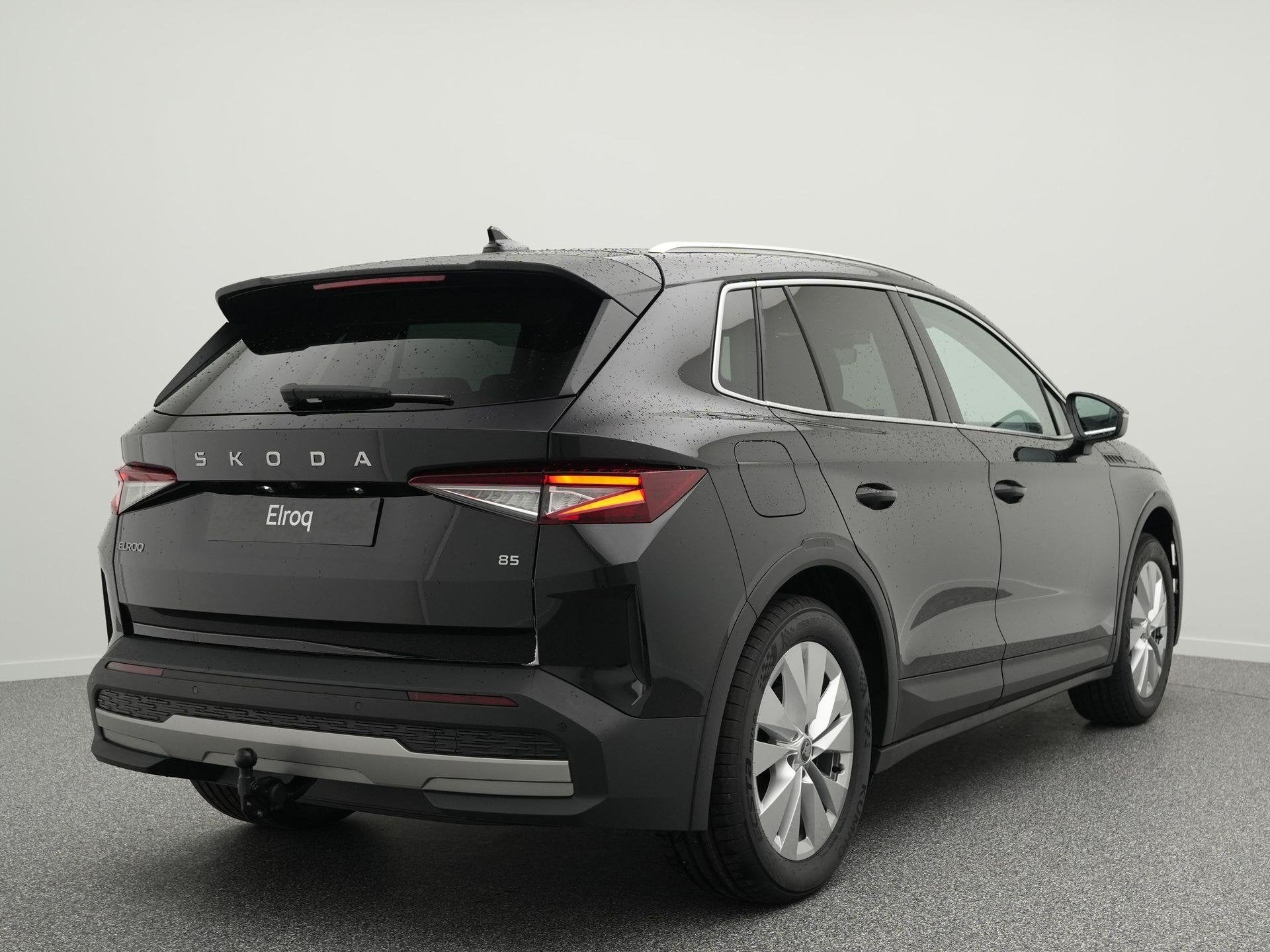 Skoda Elroq Business Edition 85 | Trekhaak | Stoelverwarming, Auto's, Skoda, Automaat, Achterwielaandrijving, Zwart, 286 pk