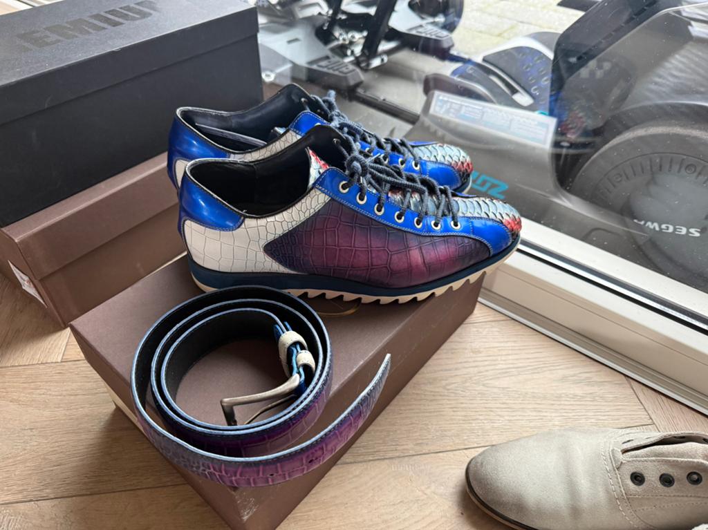 Harris sneakers incl riem 43,5 /44, Kleding | Heren, Schoenen, Ophalen of Verzenden, Zo goed als nieuw, Overige kleuren