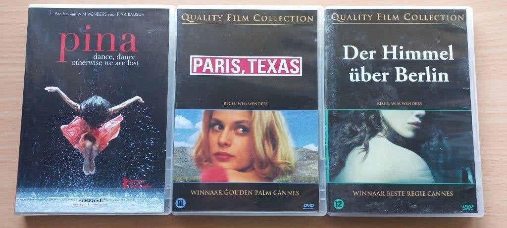 Paris Texas, Himmel uber Berlin, Pina - Wim Wenders 1 koop, Vanaf 12 jaar, Verzenden, Zo goed als nieuw, Overige gebieden