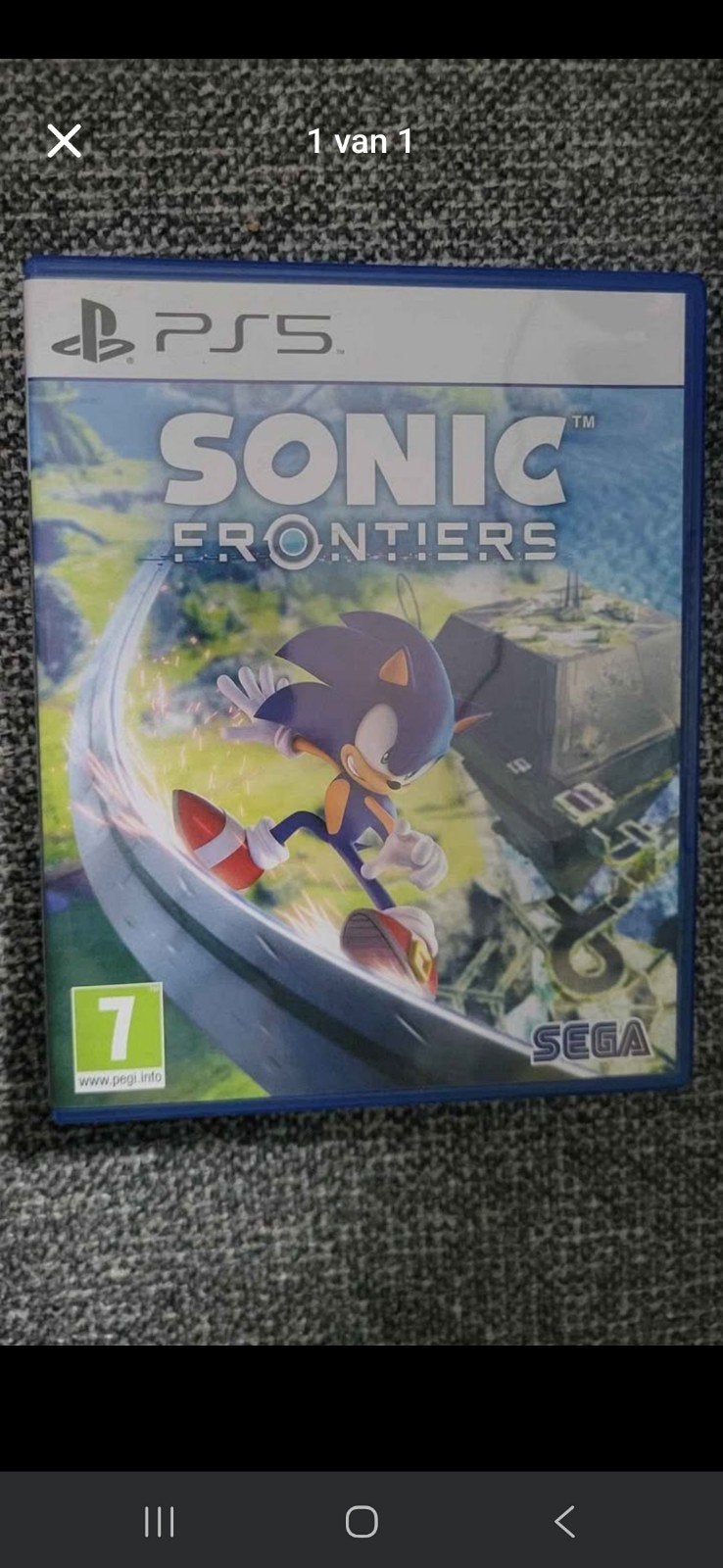 Sonic Frontiers PS5 - Zo goed als nieuw, Ophalen, 1 speler, Zo goed als nieuw, Platform