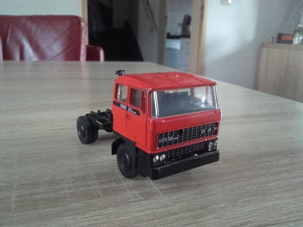 DAF 3300 trekker Lion toys, Ophalen of Verzenden, Gebruikt, Bus of Vrachtwagen, Lion Toys
