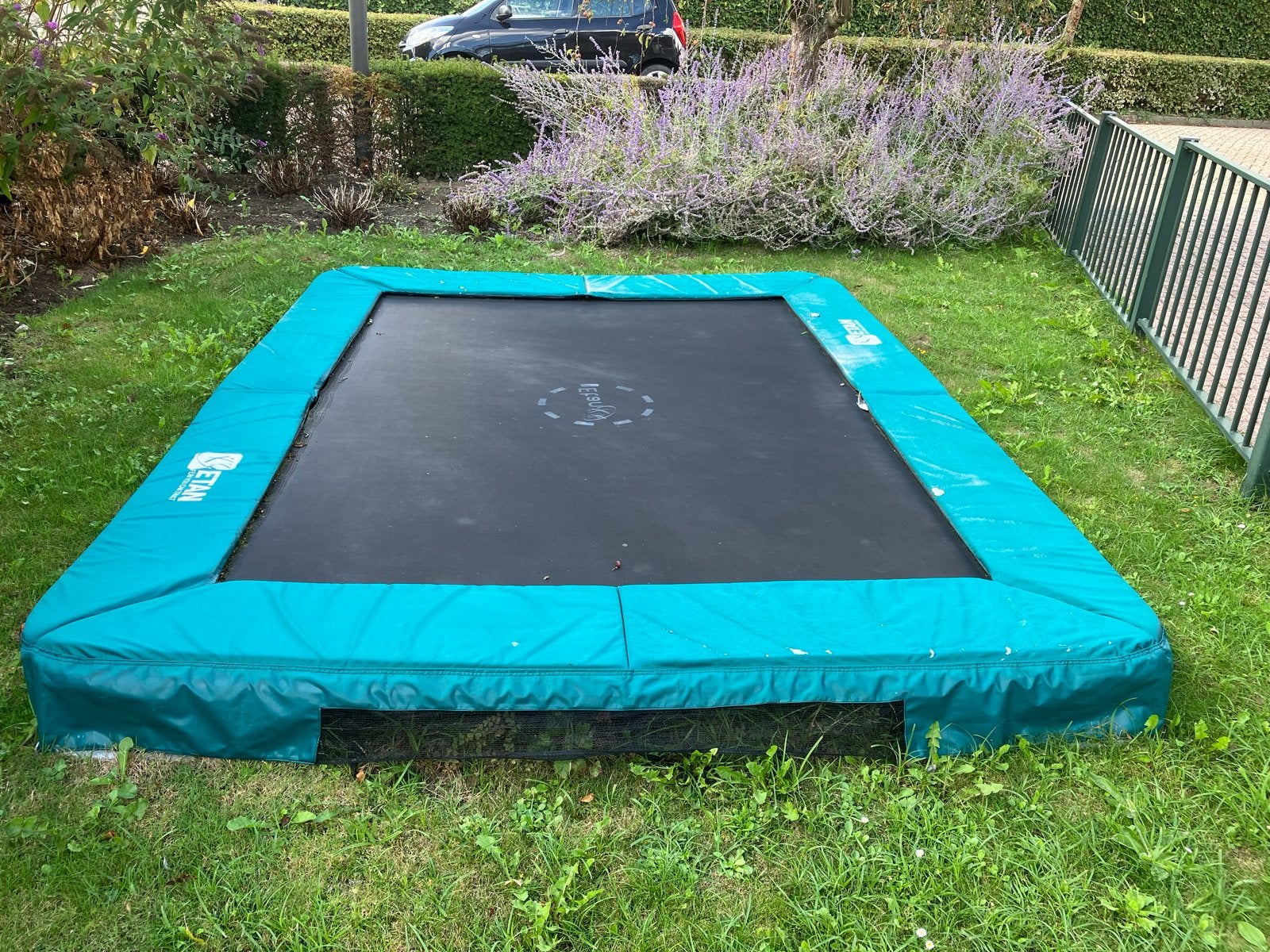 Etan inground trampoline 310x232 cm
