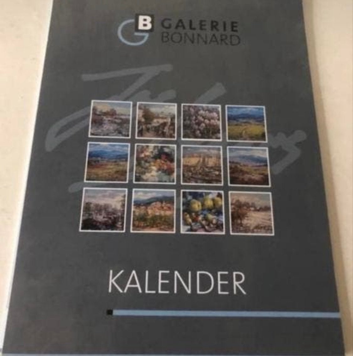 Mooie kunst verjaardagskalender, Ophalen of Verzenden, Maandkalender