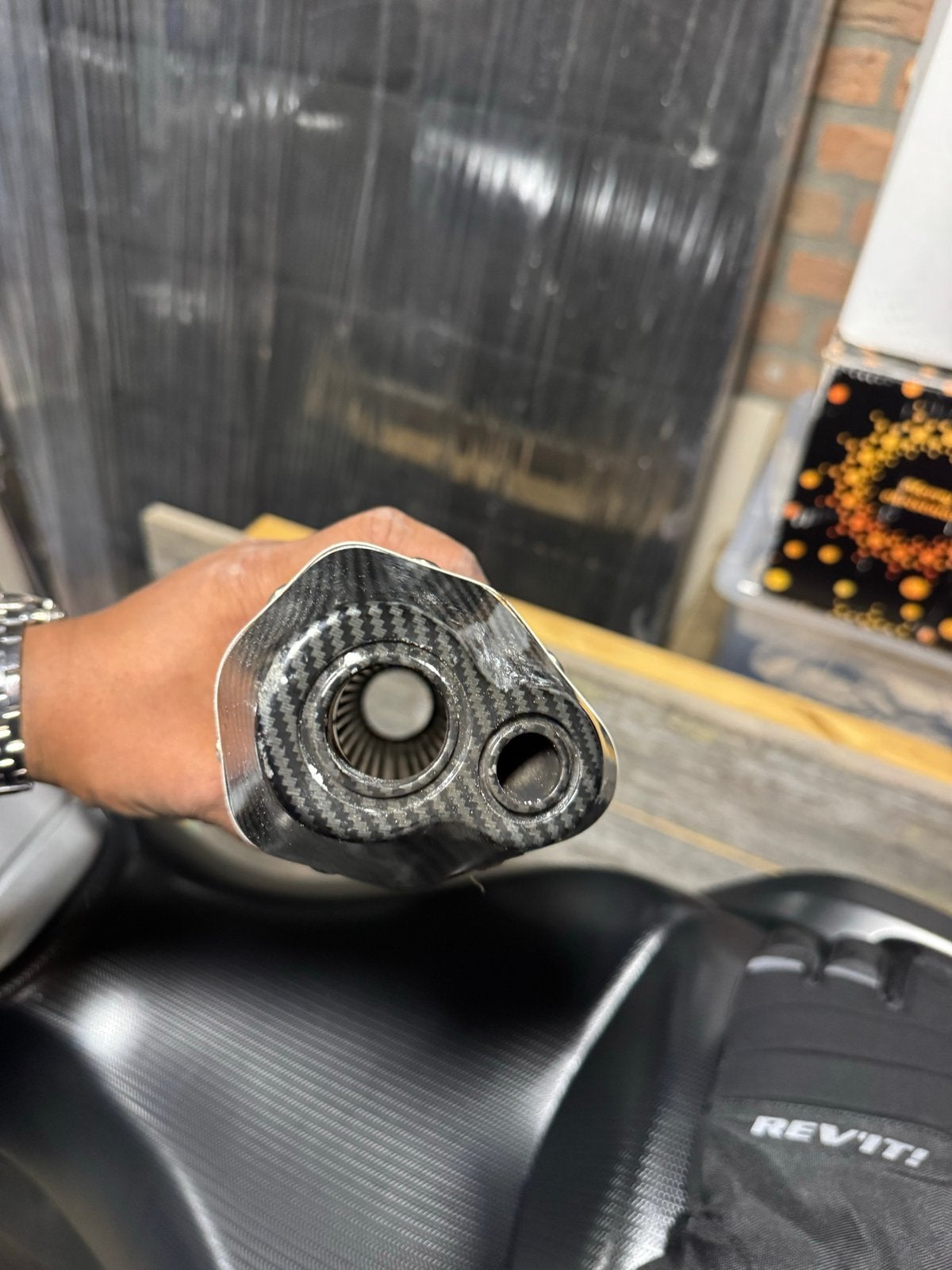 Uitlaat Honda Nc700x slip on, Ophalen of Verzenden, Gebruikt