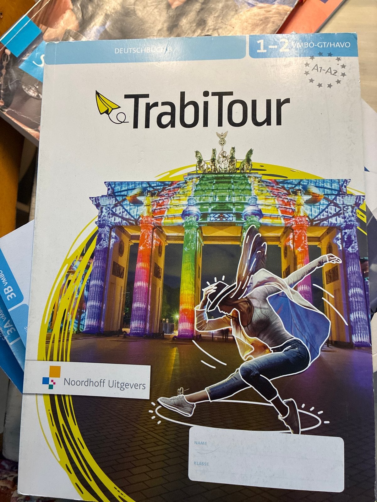 TrabiTour 1 Duits VMBO-GT/HAVO - Noordhoff Uitgevers, Ophalen of Verzenden, Gelezen, VMBO, Duits
