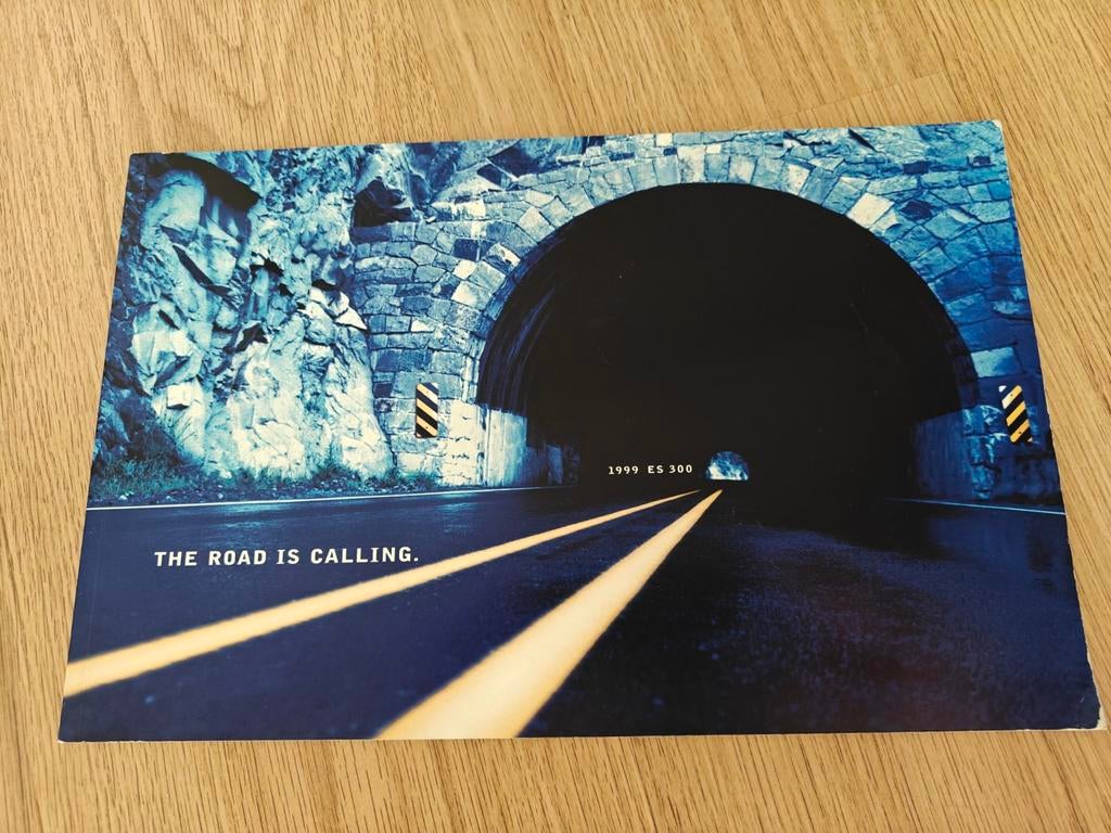 Brochure / Folder Lexus ES300 Nederlands model 1999, Gelezen, Lexus, Ophalen of Verzenden, Overige merken