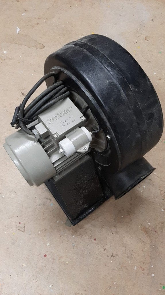Rotor luchtmachine, Ophalen, Gebruikt