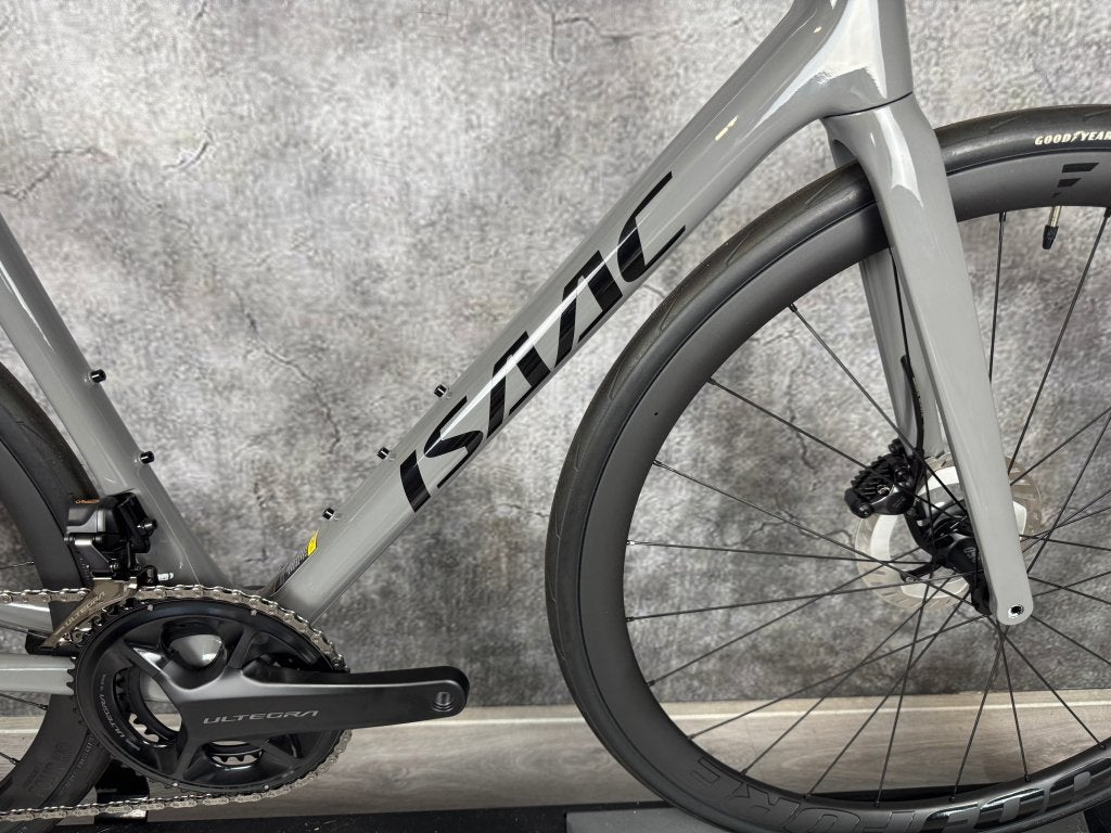 Nieuw! Isaac Element Full Carbon Shimano Ultegra Di2 2x12 L, Overige merken, 28 inch, Carbon, Velgrem
