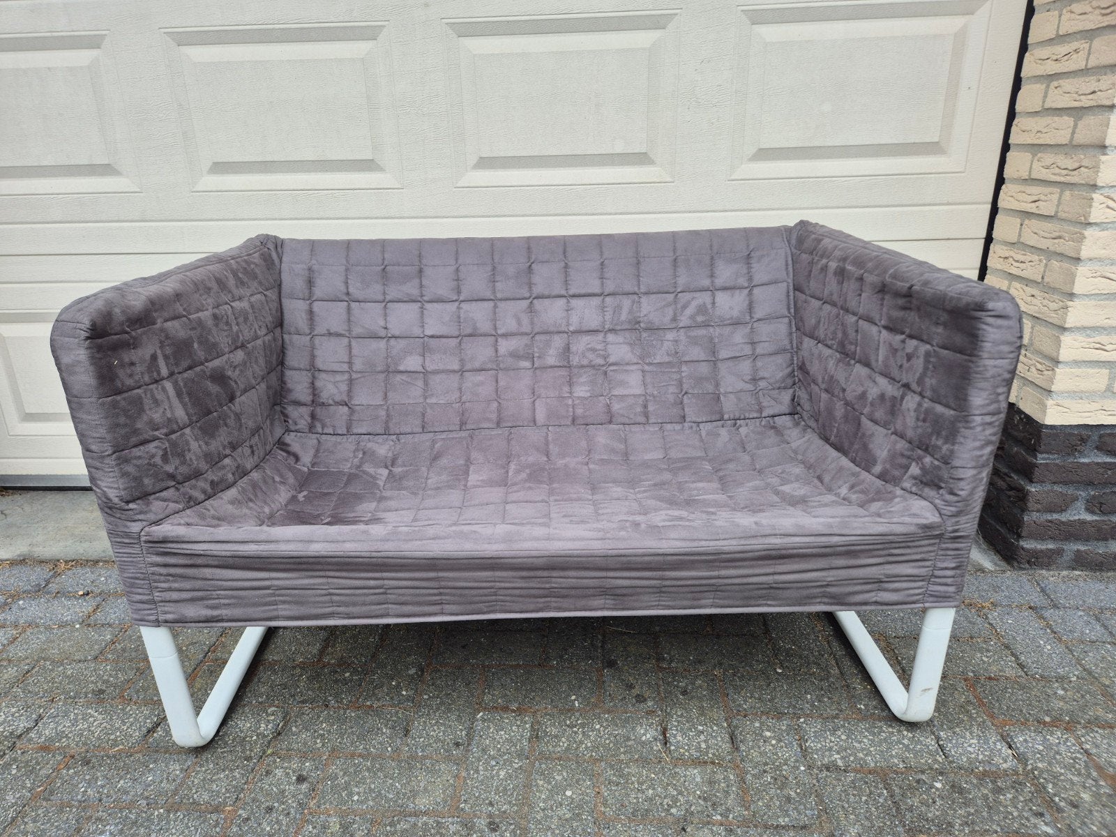 Ikea 2zits bankje, Ophalen, Gebruikt, 150 tot 200 cm, Tweepersoons