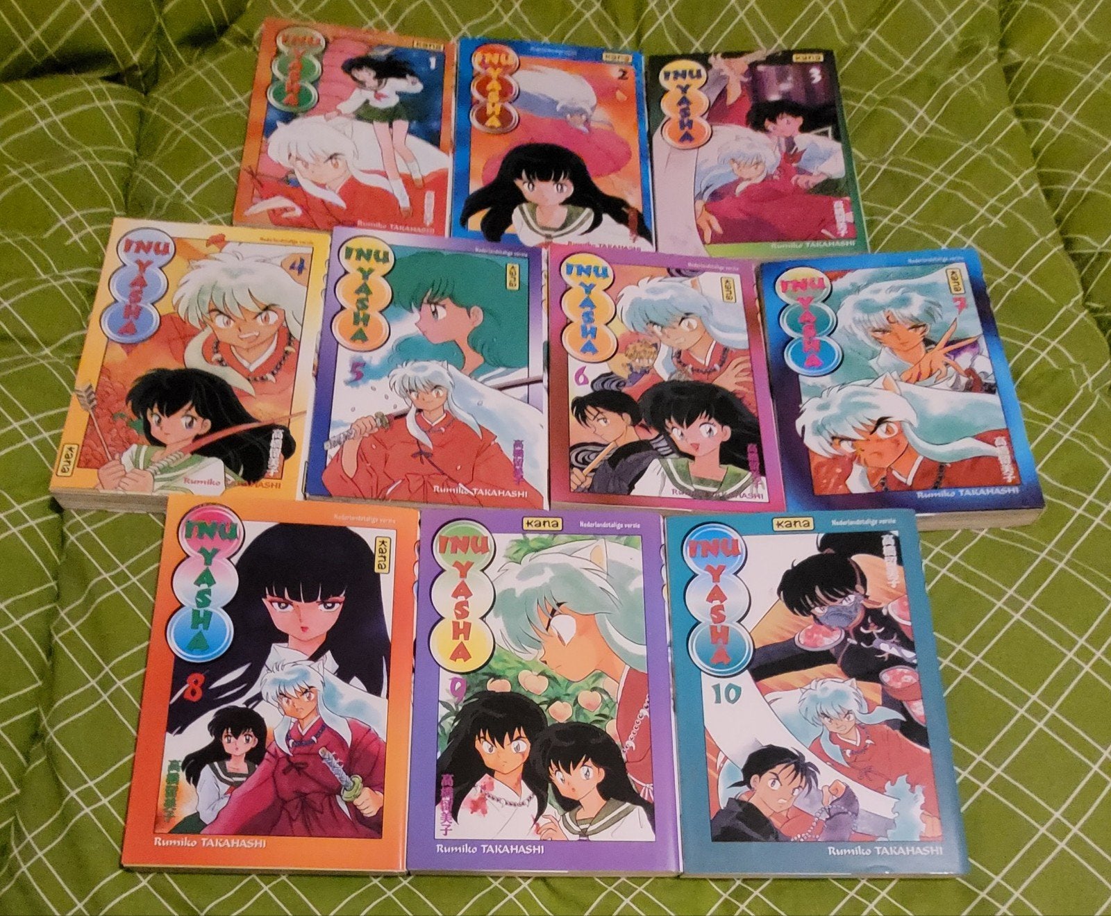 Manga's inu yasha deel 1 tm 10, Boeken, Gelezen, Ophalen of Verzenden, Japan (Manga), Meerdere comics