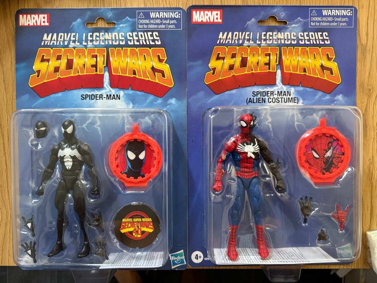 Marvel Legends Secret Wars Spider-Man (Alien Costume), Verzenden, Nieuw