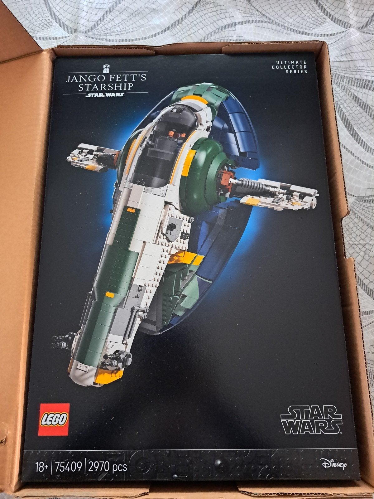 Lego Star Wars 75409 UCS Jango Fett's Starship NIEUW, Star Wars, Lego, Nieuw, Ophalen of Verzenden