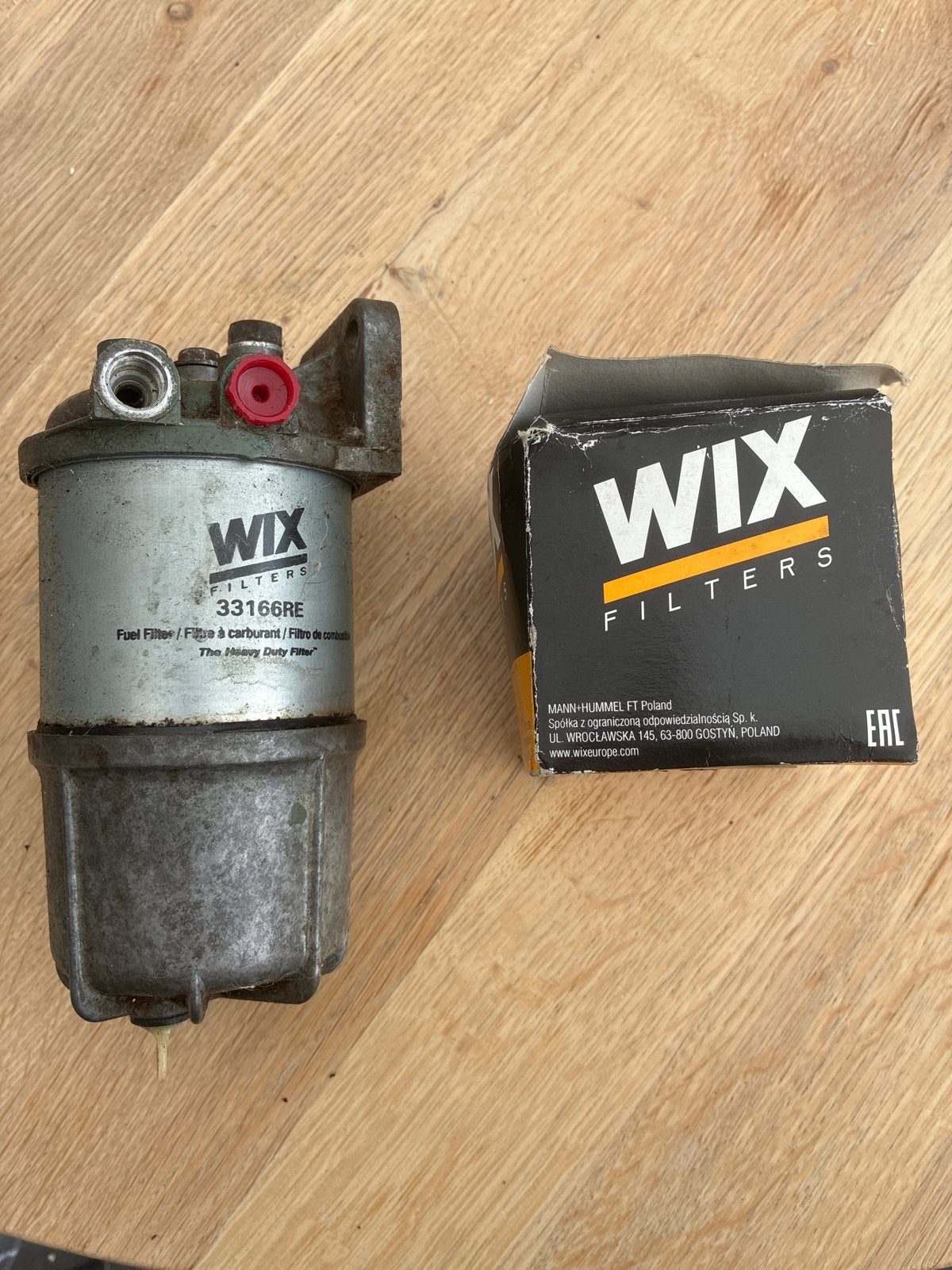 Wix diesel voorfilter systeem met nieuw filter voor boot, Ophalen, Gebruikt, Motor en Techniek
