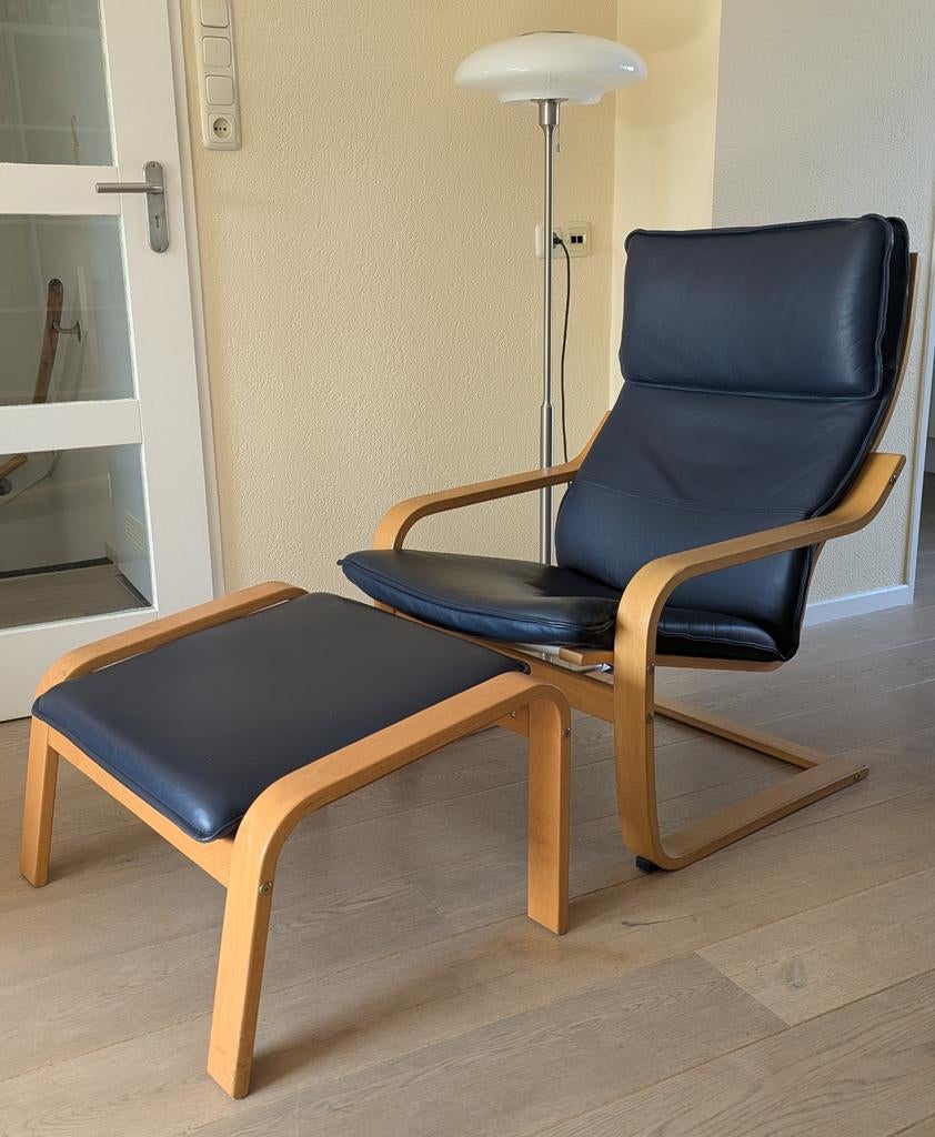 Vintage IKEA Poang, Huis en Inrichting, Fauteuils, Ophalen, Gebruikt, Modern, Comfort, 75 tot 100 cm
