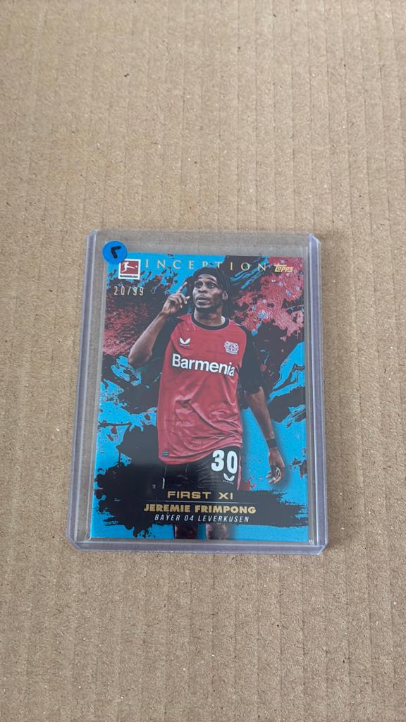 Topps jeremy frimpong /99, Ophalen of Verzenden, Zo goed als nieuw, Plaatje
