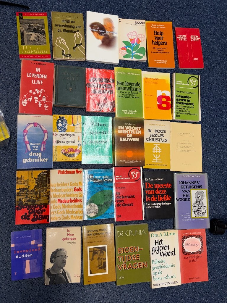 Grote collectie theologische en religieuze boeken, Gelezen, Ophalen of Verzenden, Overige religies, Diverse auteurs