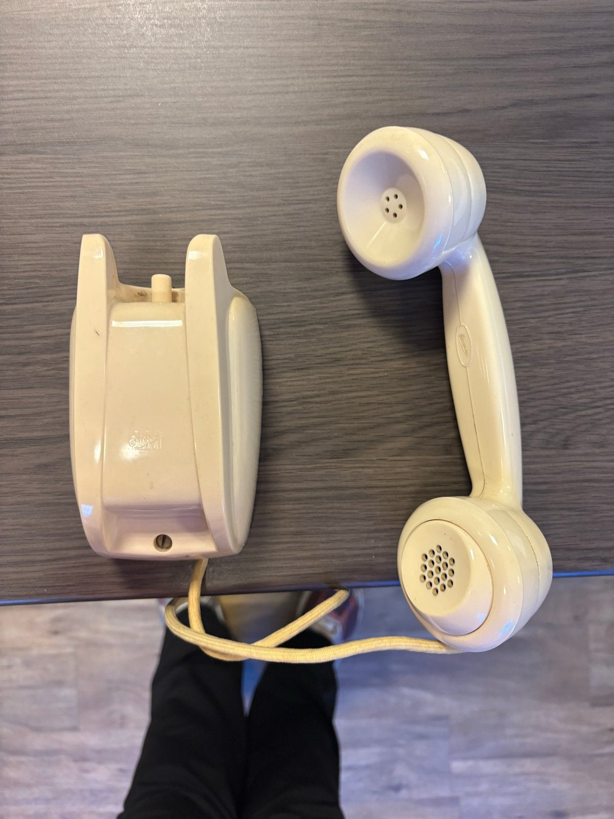 Vintage Ericsson Ericofon Cobra Telefoon - Crème Wit, Ophalen of Verzenden, Gebruikt