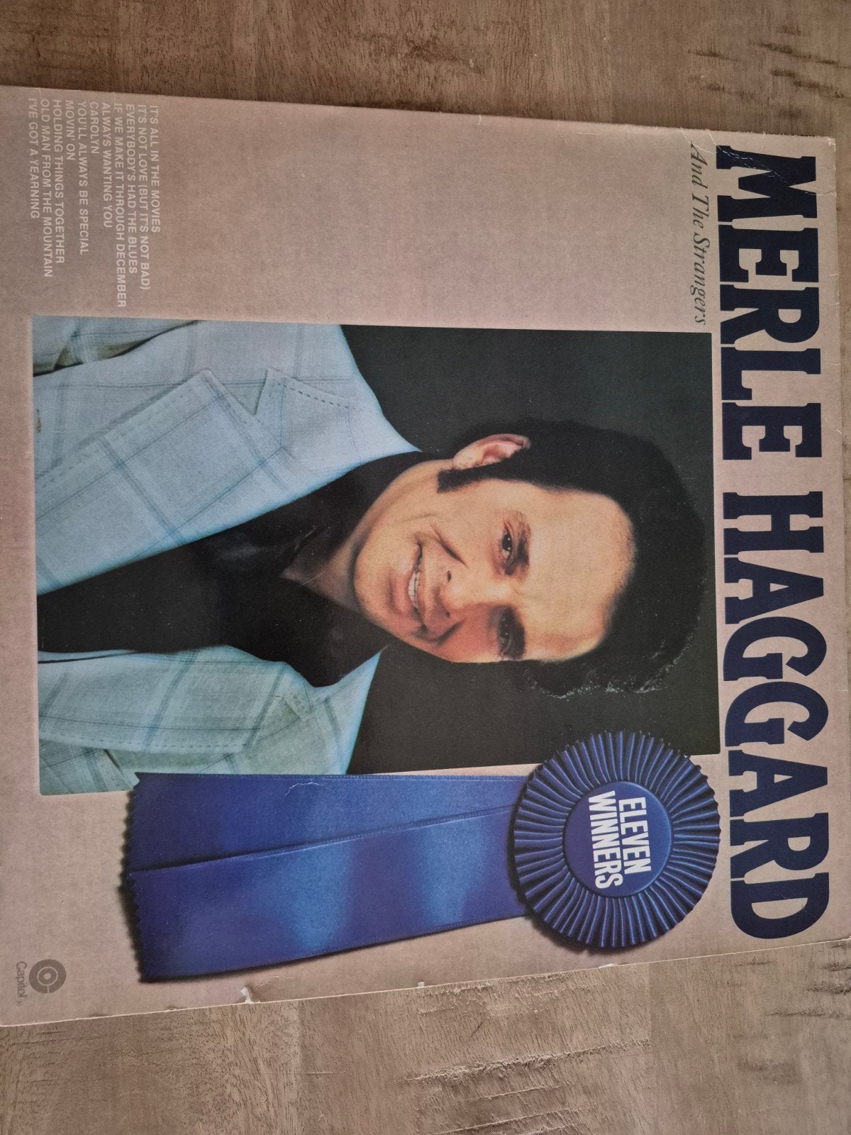 Merle Haggard - Eleven Winners LP (Pop/Country), LP, Gebruikt, Pop, Ophalen of Verzenden