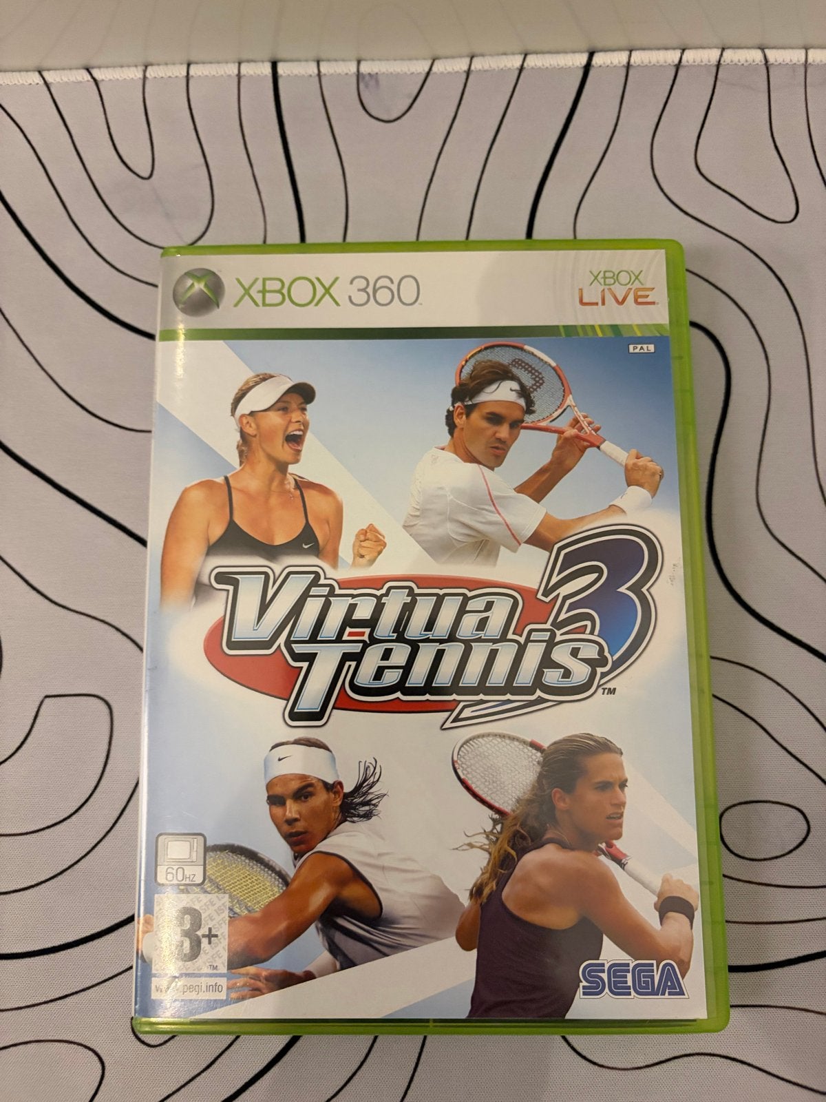 Virtua Tennis 3 - Xbox 360, Spelcomputers en Games, Games | Xbox 360, 2 spelers, Eén computer, Ophalen of Verzenden, Zo goed als nieuw