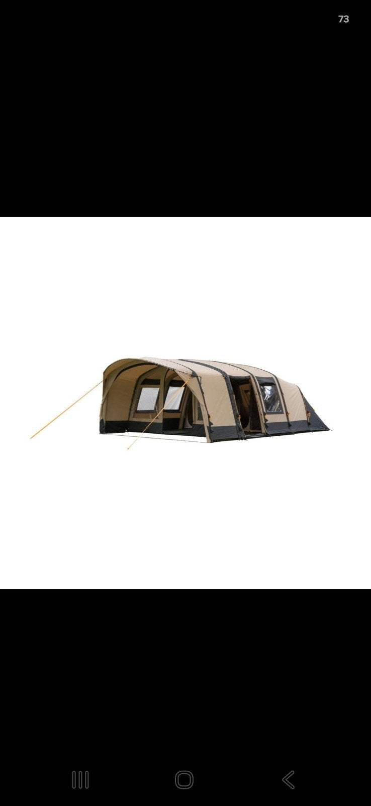 Redwood Navaro AIR 440 opblaasbare tunneltent, Ophalen, Gebruikt, Tot en met 6