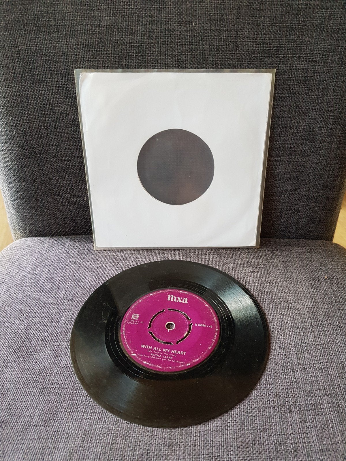 Petula Clark - With all my heart (1957), Ophalen of Verzenden, Gebruikt, Pop