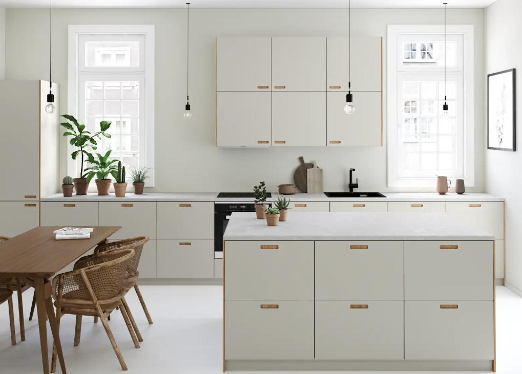 Linoleum kastfronten voor IKEA METOD, FAKTUM en PAX, Keukens