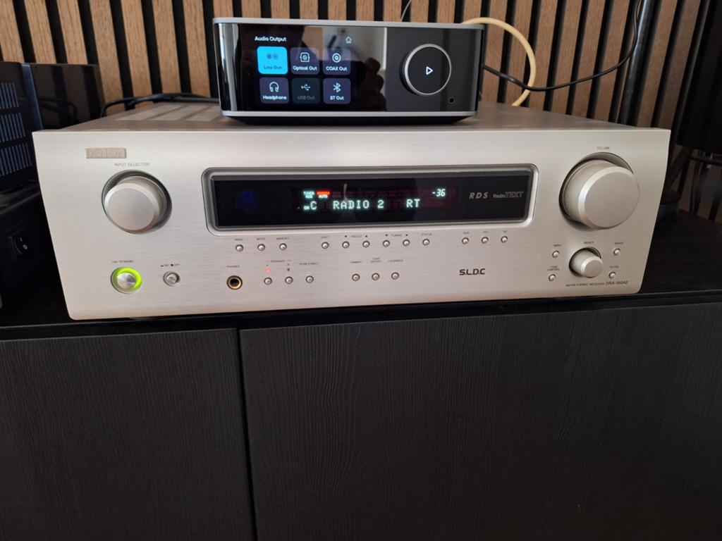 Denon DRA-500AE met afstandsbediening, Ophalen, Zo goed als nieuw, Denon