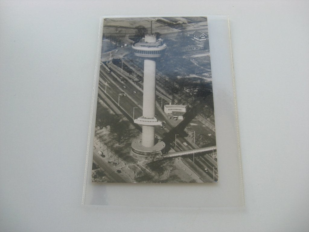 Rotterdam Euromast in Vogelvlucht, Verzamelen, Verzenden, Voor 1920, Gelopen, Noord-Brabant