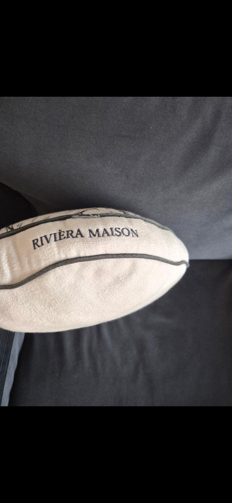 Riviera maison😊kussen sample, Ophalen of Verzenden, Zo goed als nieuw