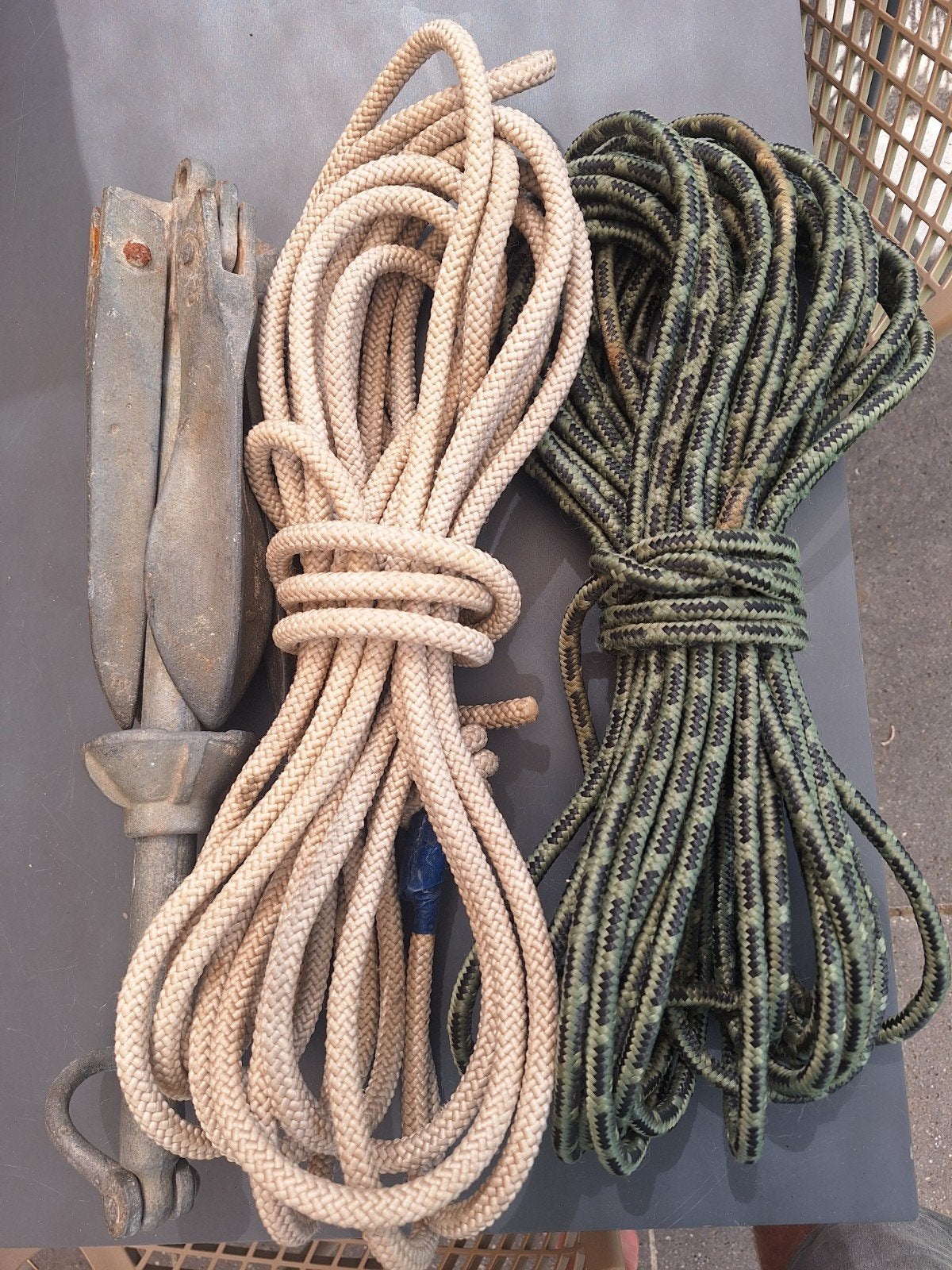 5kg paraplu anker met lijnen, Watersport en Boten, Ophalen of Verzenden, Ankeren en Afmeren, Zeilboot of Motorboot