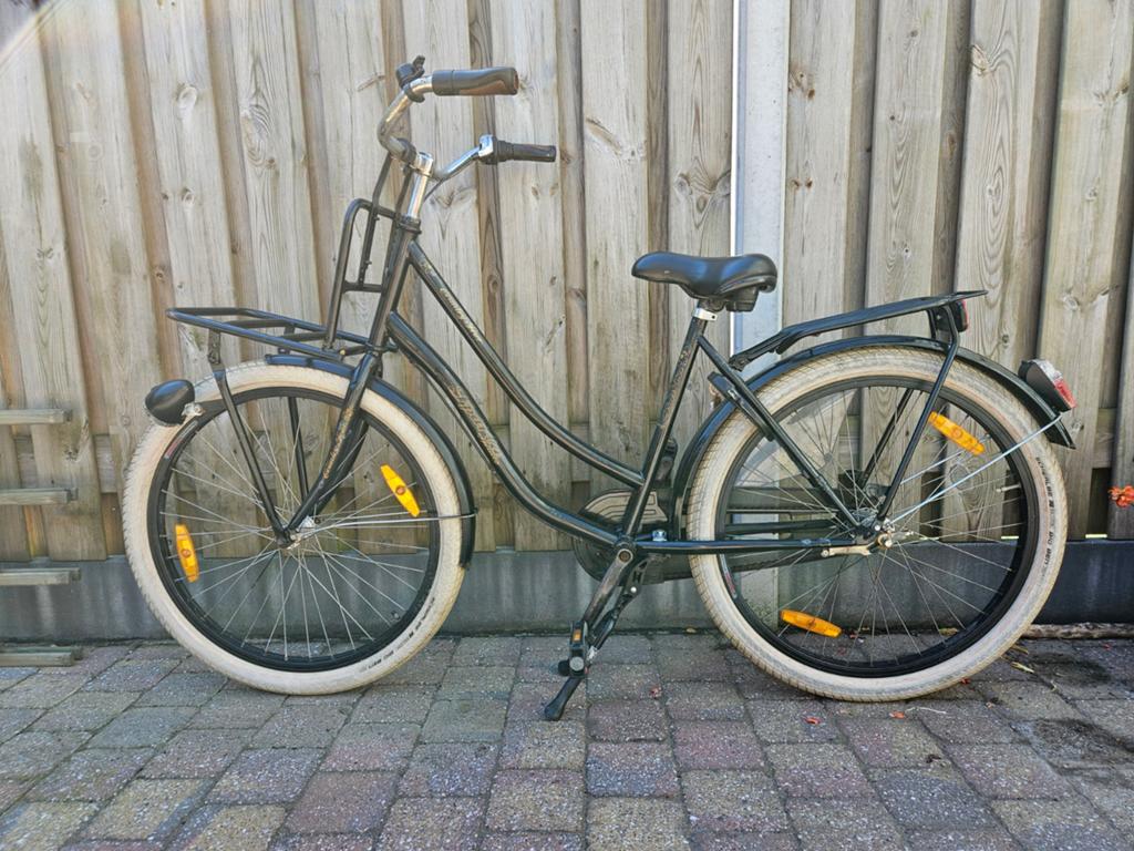 transporter / oma fiets 26 inch sparta, Ophalen, Terugtraprem, Sparta, Gebruikt