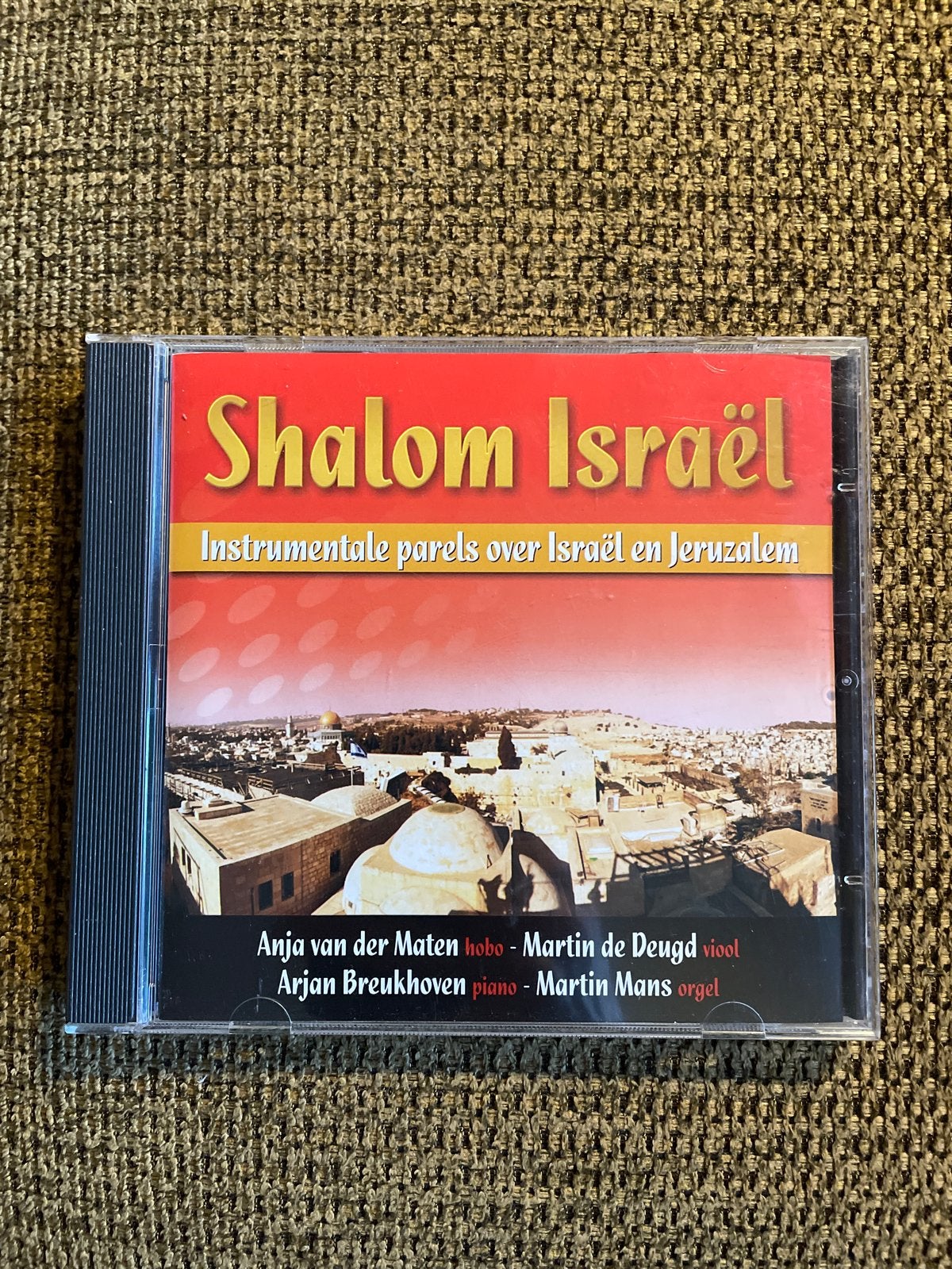 Shalom Israël - Instrumentale parels over Israël en Jeruzale, Overige genres, Ophalen of Verzenden, Zo goed als nieuw, Inclusief doosje