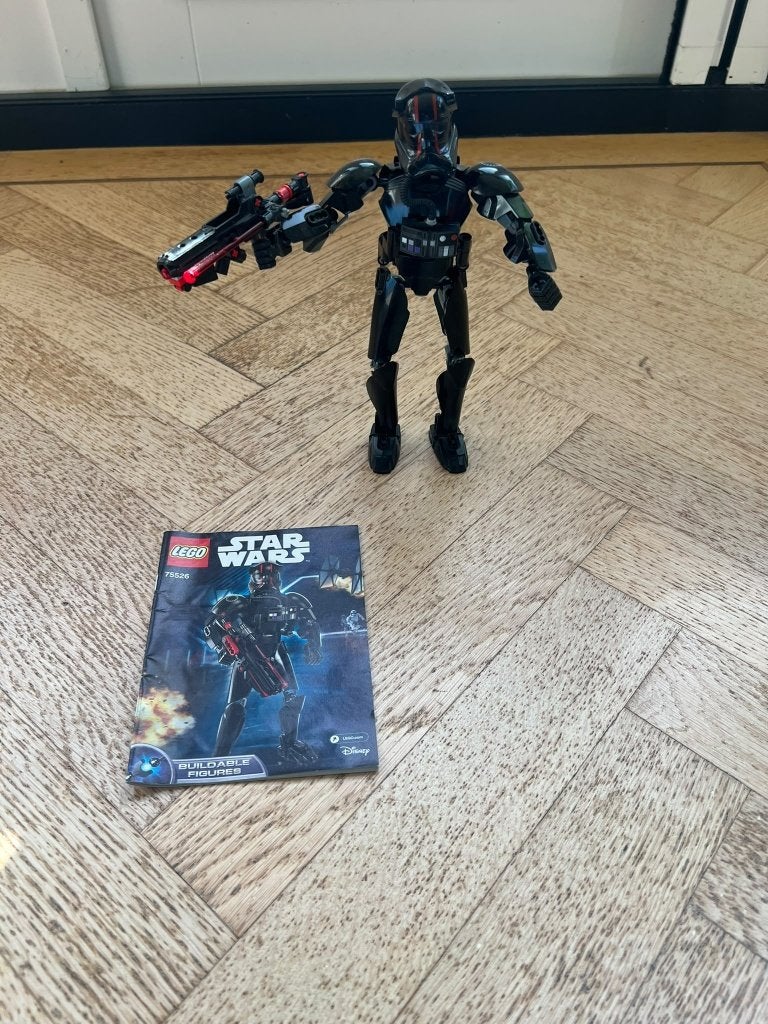 Lego Star Wars Elite TIE Fighter piloot, Inclusief instructies, Star Wars, Lego, Ophalen of Verzenden
