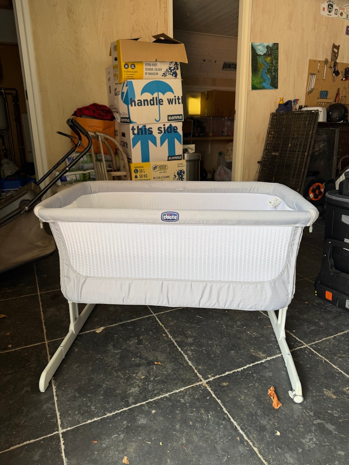 Chicco Next2Me Co-Sleeper Wieg - Zo goed als nieuw, Kinderen en Baby's, Babywiegjes en Ledikanten, Ophalen, Zo goed als nieuw