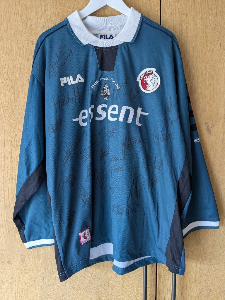 FC Twente shirt - 2000/01 - Match Prepared Bekerfinale, Verzamelen, Sportartikelen en Voetbal, Ophalen, Zo goed als nieuw, F.C. Twente