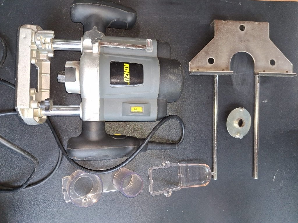 Bovenfrees, Doe-het-zelf en Verbouw, Gereedschap | Freesmachines, Ophalen, Gebruikt, Elektrisch, Bovenfrees