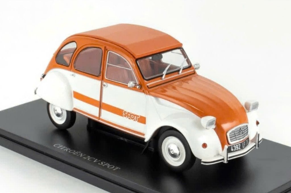 CITROEN 2CV SPOT 1976 schaal 1:24 Collection Citroen # 54, Verzenden, Nieuw, Auto, Overige merken