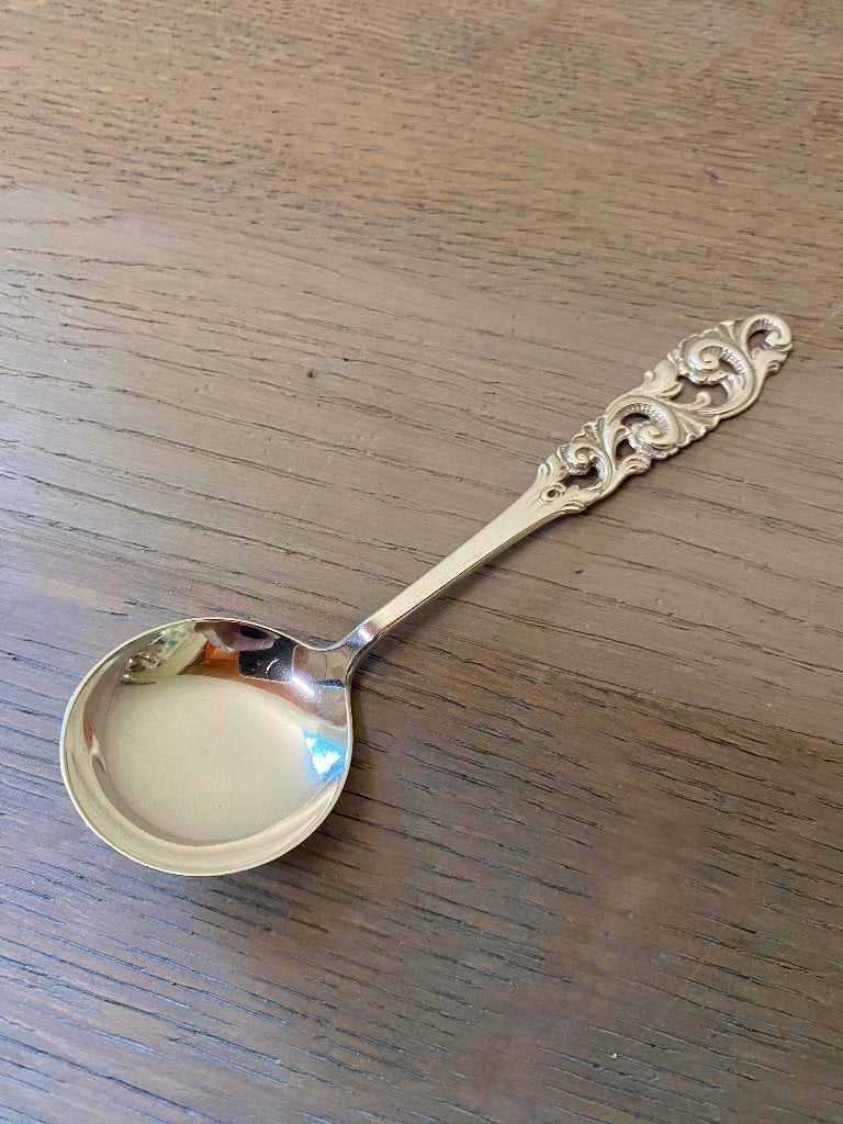 Massief zilveren suikerlepel 830S | Noors zilver N-M, Ophalen of Verzenden