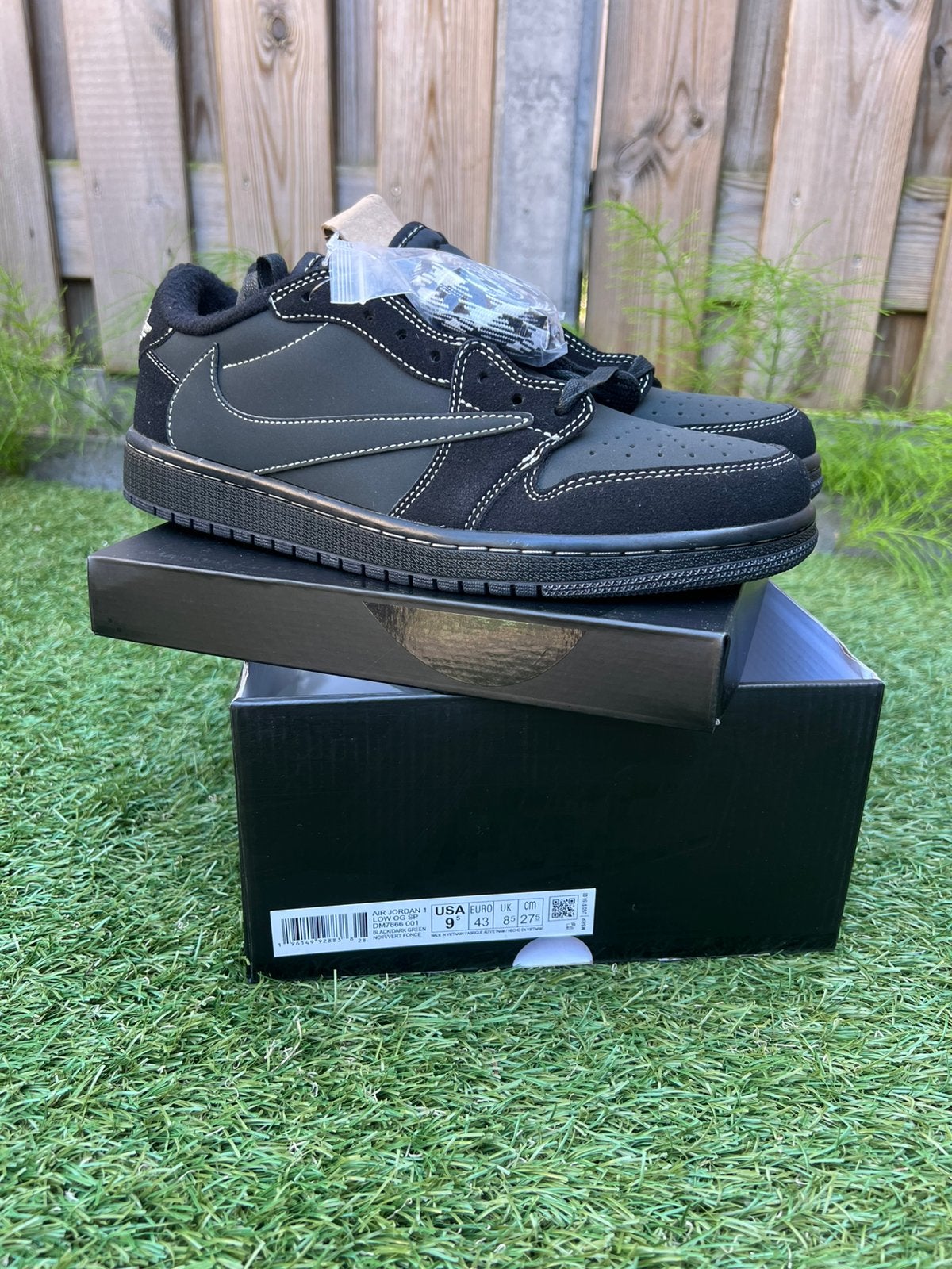 Jordan 1 Retro Low OG SP Travis Scott “Black Phantom”, Kleding | Heren, Schoenen, Verzenden, Zwart, Overige typen, Nieuw