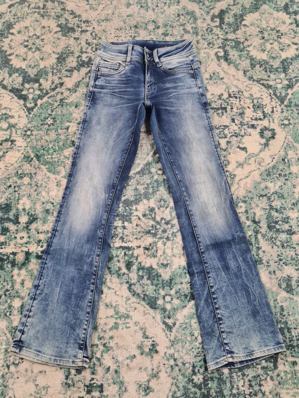 G-star Midge Saddle Mid Skinny W25 L32  Tulsi2532 Low-rise, Blauw, Ophalen of Verzenden, W30 - W32 (confectie 38/40), G-STAR RAW