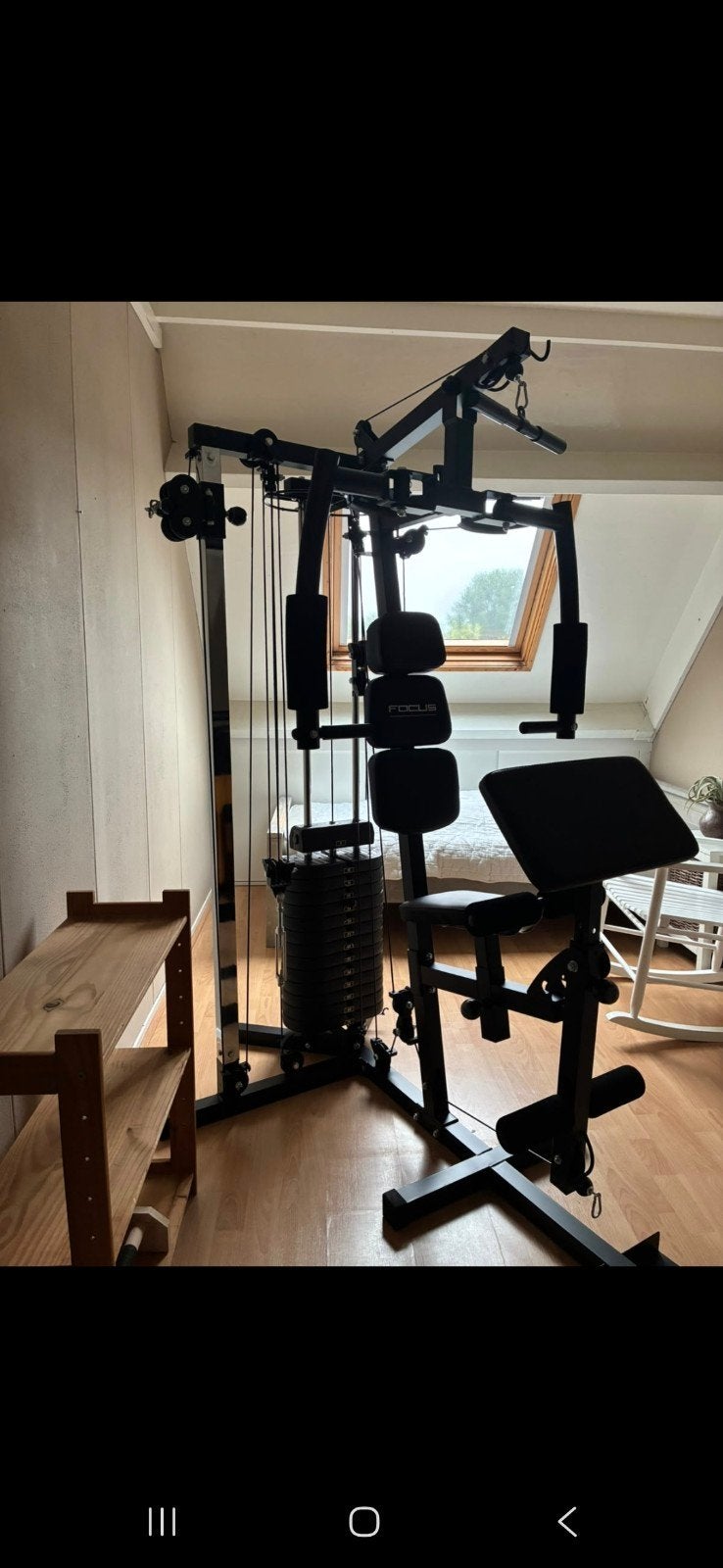 Home Gym -Focus Fitness unit 6, Ophalen, Armen, Krachtstation, Zo goed als nieuw