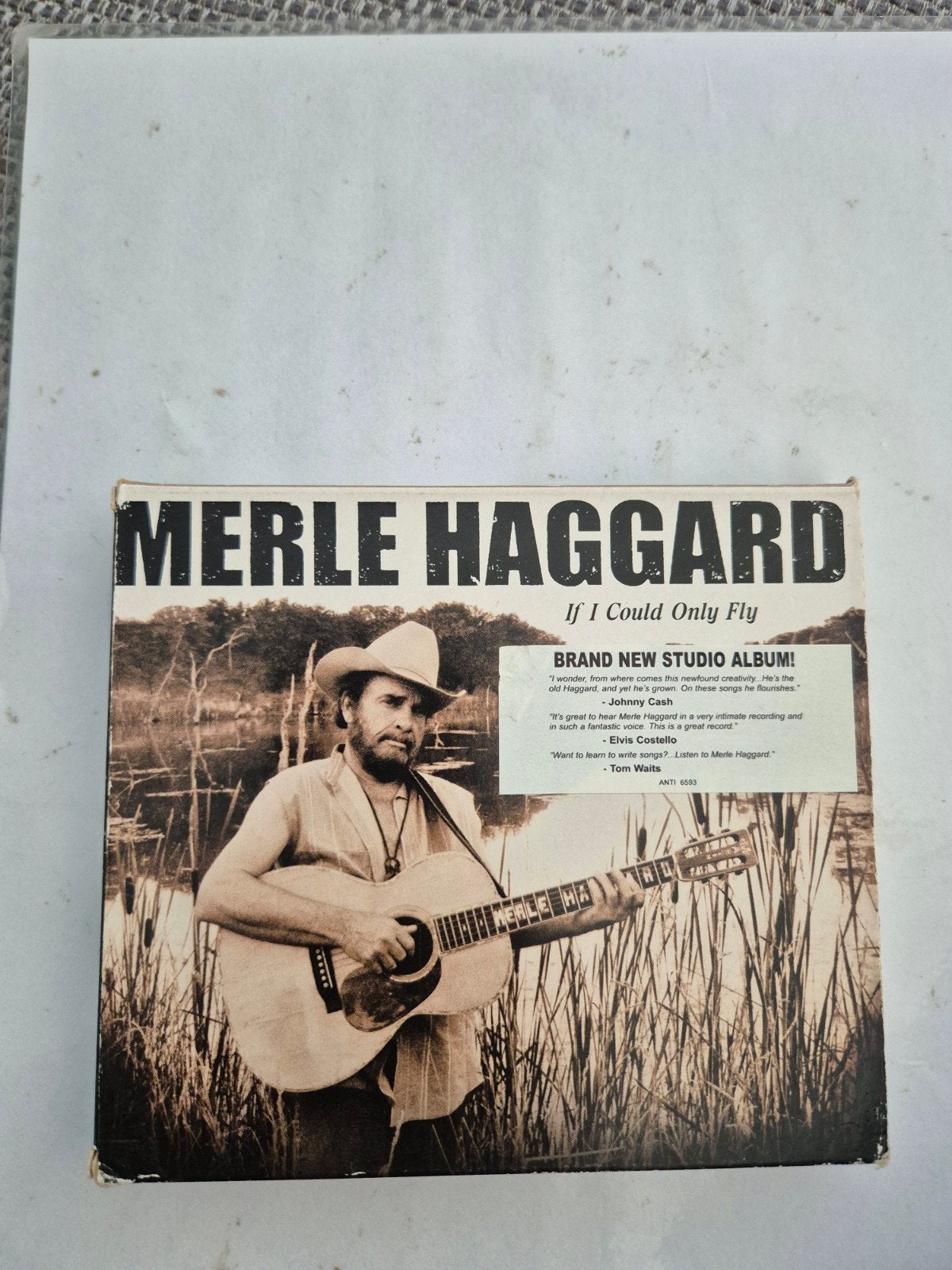 Merle Haggard - If I could only fly. Cd. 2000, Cd's en Dvd's, Cd's | Country en Western, Ophalen of Verzenden