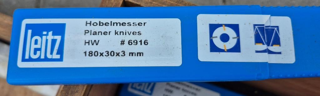 Geslepen Leitz Beitel voor een vierzijdige schaafmachine, Ophalen, Leitz, Nieuw, Nvt