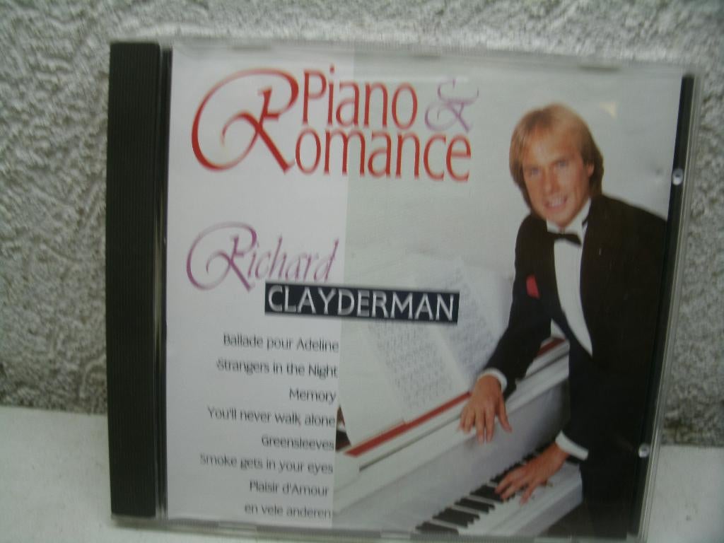 cd 160 richard clayderman piano romance 1992, Ophalen of Verzenden, Zo goed als nieuw