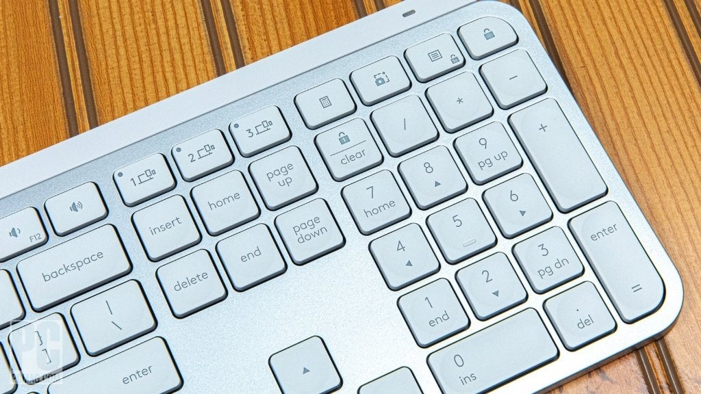 Logitech MX Keys S grijs, Computers en Software, Toetsenborden, Logitech, Multimediatoetsen, Ophalen of Verzenden, Zo goed als nieuw