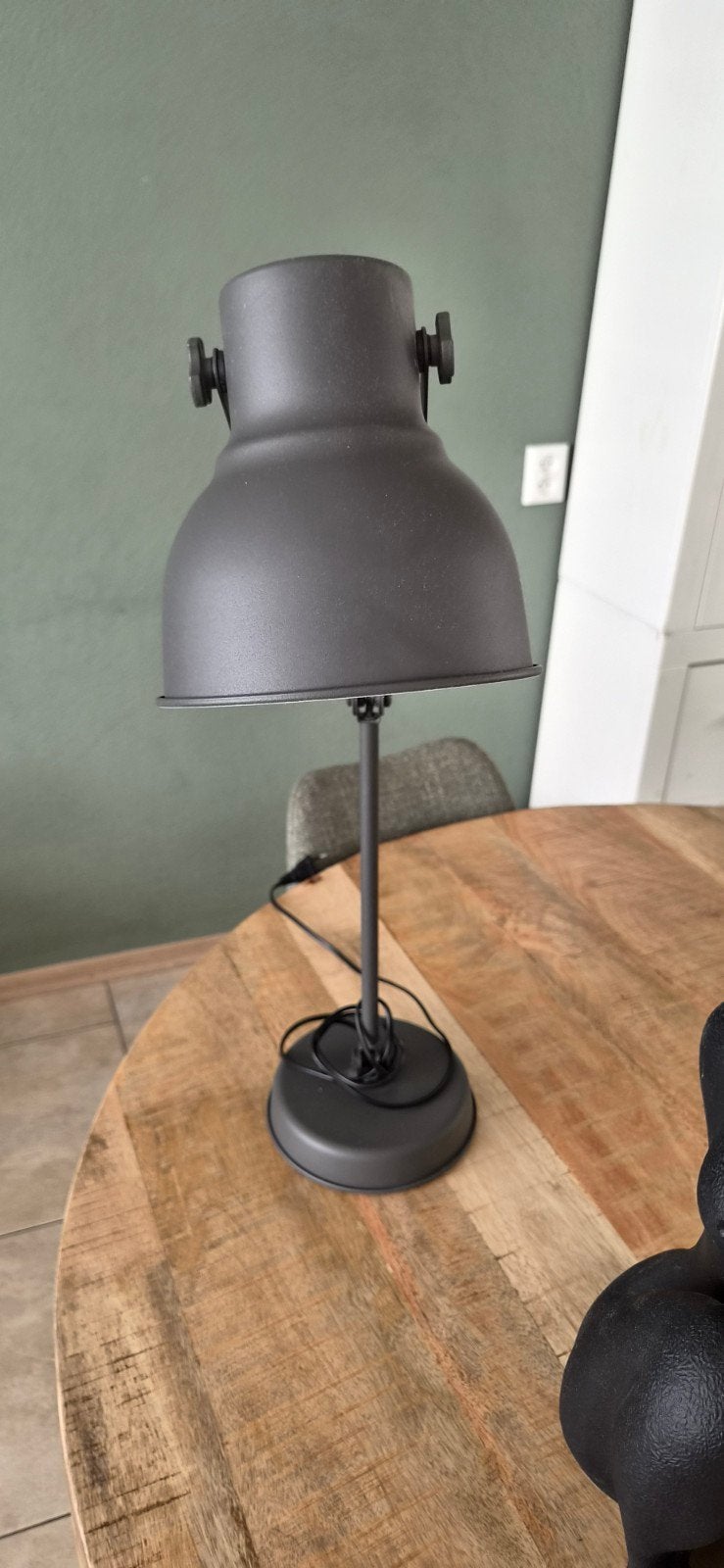 Set van 2 industriële tafellampen met USB- beeld, Ophalen of Verzenden