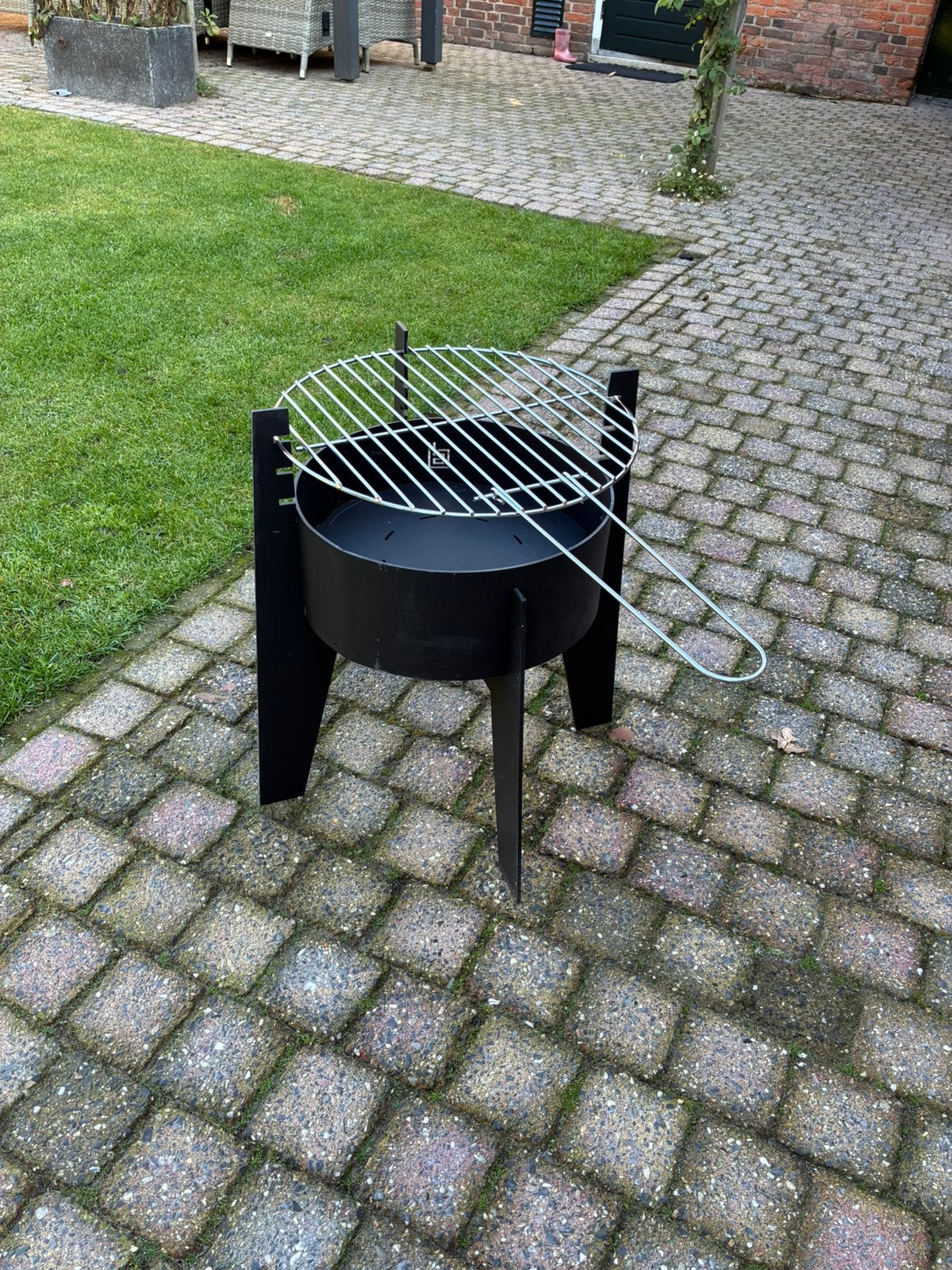 Vuurschaal / grill, Tuin en Terras, Ophalen, Nieuw